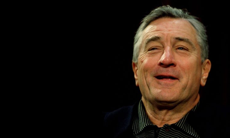US actor Robert De Niro talks with the audience after a screening of "A Bronx Tale" to celebrate the film's aproaching 15th anniversary in September on May 3, 2008 in New York. "A Bronx Tale" was written by fellow actor Chazz Palminteri and marked De Niro's directorial debut. AFP PHOTO/Don EMMERT (Photo credit should read DON EMMERT/AFP/Getty Images)
